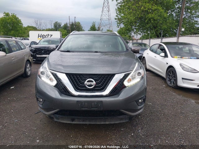 12653716 :رقم المزاد ، 5N1AZ2MH3FN279330 vin ، 2015 Nissan Murano Platinum/sl/sv مزاد بيع