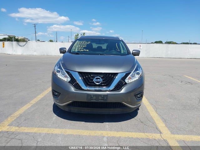 12653716 :رقم المزاد ، 5N1AZ2MH3FN279330 vin ، 2015 Nissan Murano Platinum/sl/sv مزاد بيع