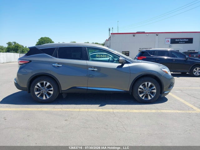 12653716 :رقم المزاد ، 5N1AZ2MH3FN279330 vin ، 2015 Nissan Murano Platinum/sl/sv مزاد بيع