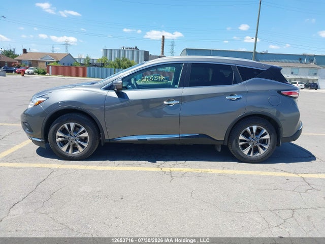 12653716 :رقم المزاد ، 5N1AZ2MH3FN279330 vin ، 2015 Nissan Murano Platinum/sl/sv مزاد بيع