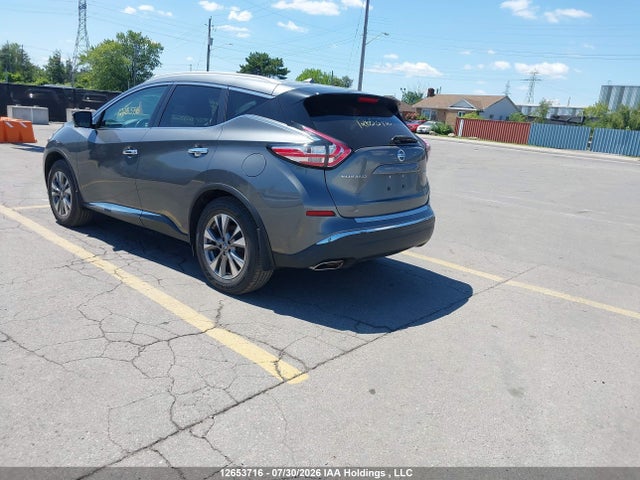 12653716 :رقم المزاد ، 5N1AZ2MH3FN279330 vin ، 2015 Nissan Murano Platinum/sl/sv مزاد بيع