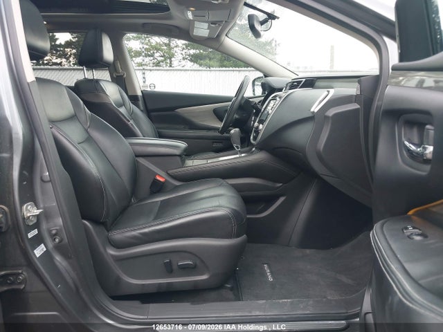 12653716 :رقم المزاد ، 5N1AZ2MH3FN279330 vin ، 2015 Nissan Murano Platinum/sl/sv مزاد بيع