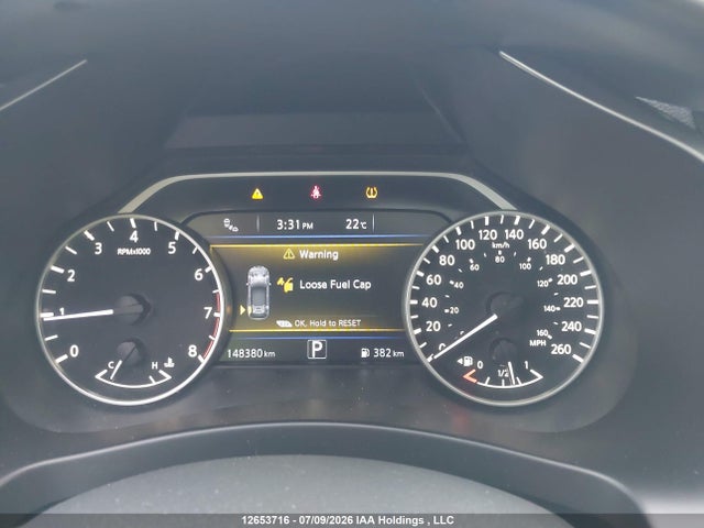 12653716 :رقم المزاد ، 5N1AZ2MH3FN279330 vin ، 2015 Nissan Murano Platinum/sl/sv مزاد بيع