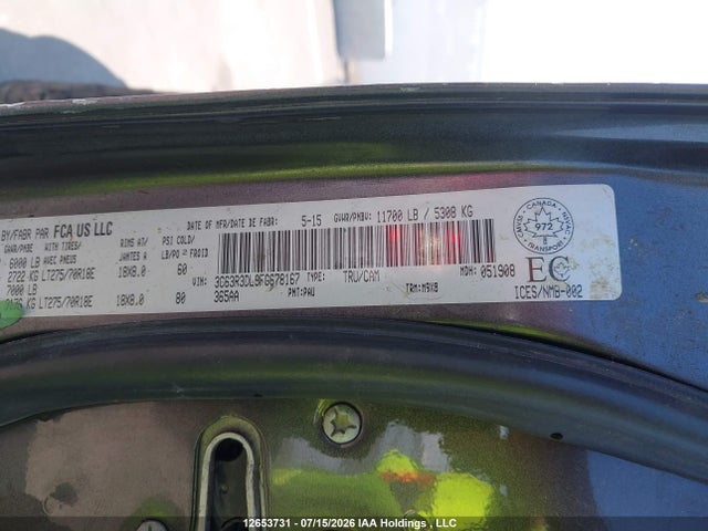 RAM 3500 Slt 2015 3C63R3DL9FG678167 Image 9