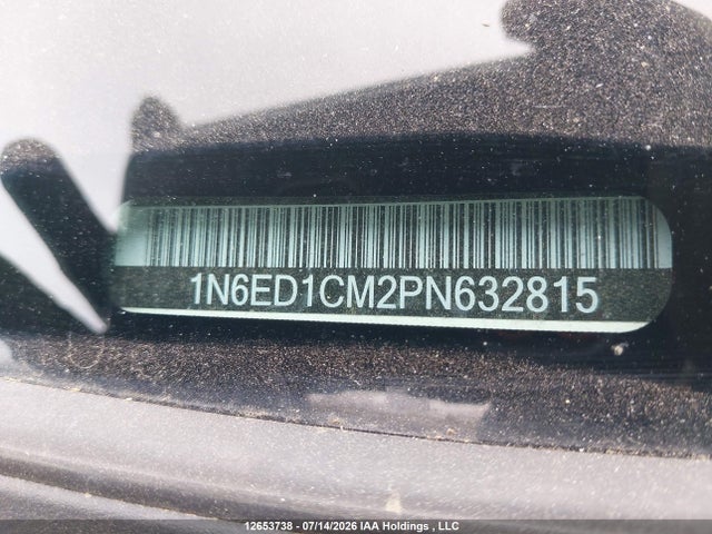 12653738 :رقم المزاد ، 1N6ED1CM2PN632815 vin ، 2023 Nissan Frontier S/sv مزاد بيع