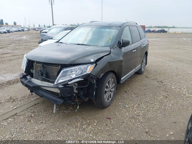 2015 Nissan Pathfinder Platinum/s/sl/sv მანქანა იყიდება აუქციონზე, vin: 5N1AR2MM2FC702875, აუქციონის ნომერი: 12653771