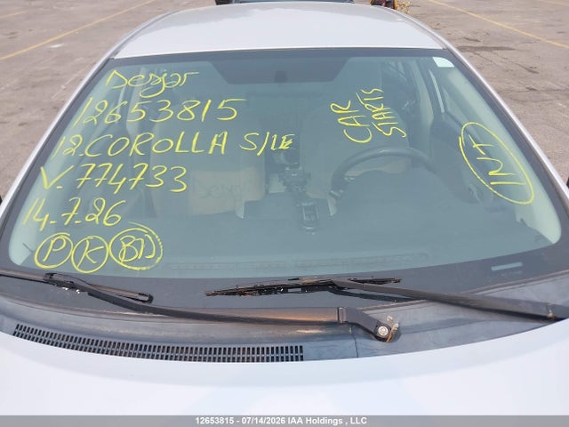 Продаж на аукціоні авто 2012 Toyota Corolla S/le, vin: 2T1BU4EE5CC774733, номер лоту: 12653815