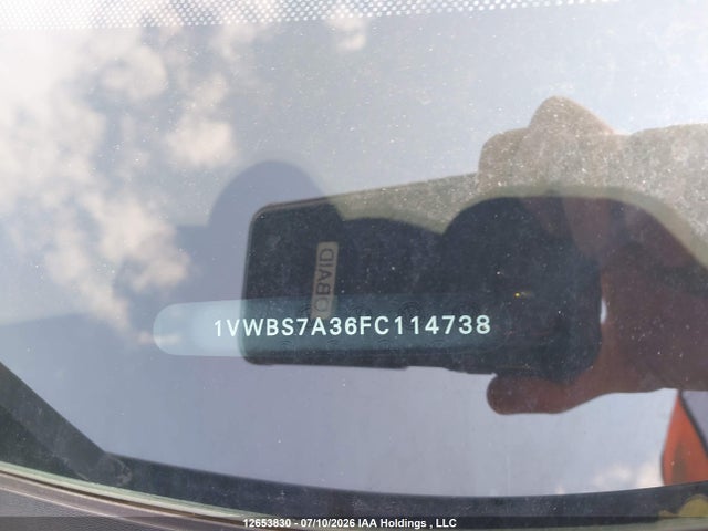 1VWBS7A36FC114738 Volkswagen Passat 1.8 Tsi Comfortline