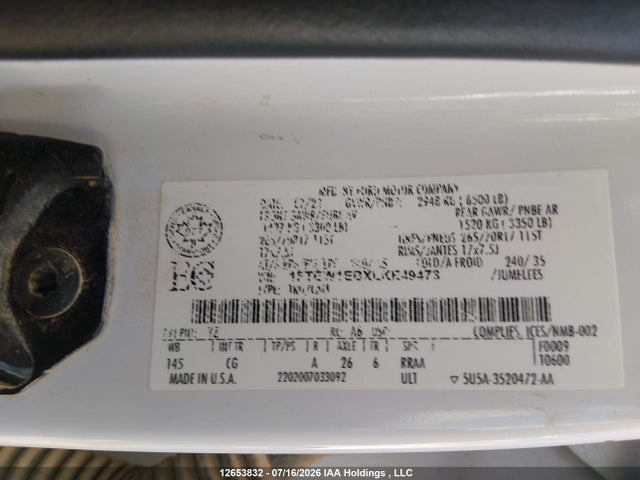 Ford F150 Supercrew 2020 1FTEW1EBXLKE49473 Image 17