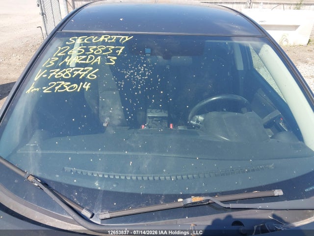 12653837 :رقم المزاد ، JM1BL1L7XD1768776 vin ، 2013 Mazda Mazda3 Gs-sky مزاد بيع