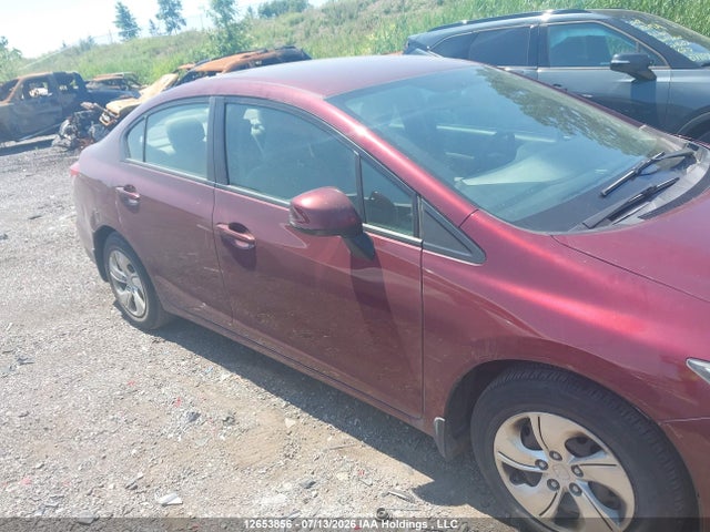 Продажа на аукционе авто 2013 Honda Civic Lx, vin: 2HGFB2F4XDH024738, номер лота: 12653856