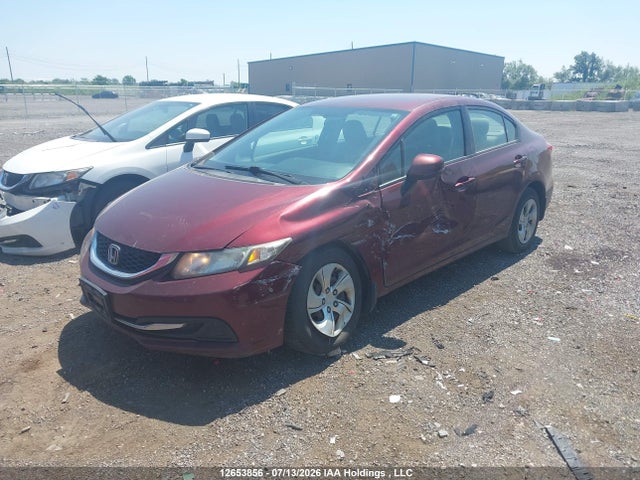 Продажа на аукционе авто 2013 Honda Civic Lx, vin: 2HGFB2F4XDH024738, номер лота: 12653856
