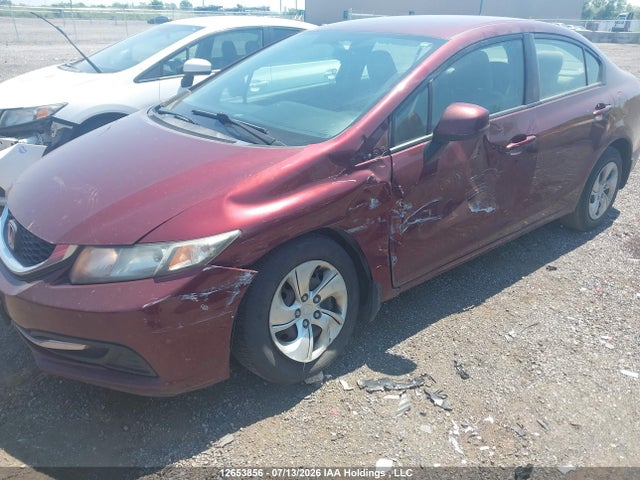 Продажа на аукционе авто 2013 Honda Civic Lx, vin: 2HGFB2F4XDH024738, номер лота: 12653856