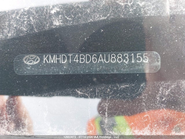 2010 Hyundai Elantra Gls მანქანა იყიდება აუქციონზე, vin: KMHDT4BD6AU883155, აუქციონის ნომერი: 12653872