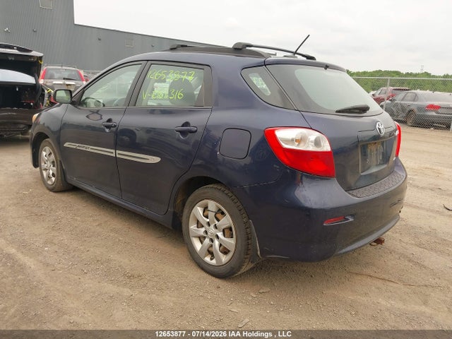 2012 Toyota Matrix მანქანა იყიდება აუქციონზე, vin: 2T1LE4EE3CC021316, აუქციონის ნომერი: 12653877