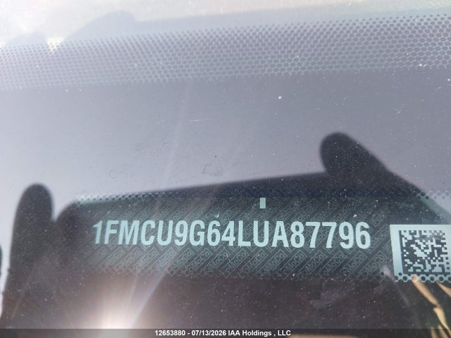 Продажа на аукционе авто 2020 Ford Escape Se, vin: 1FMCU9G64LUA87796, номер лота: 12653880