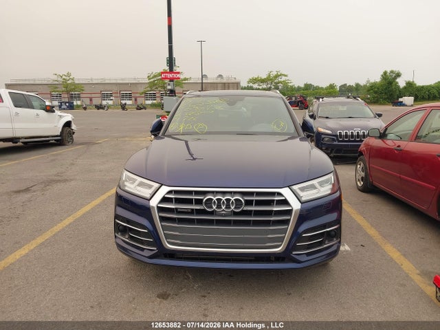 12653882 :رقم المزاد ، WA1FNAFY4J2090736 vin ، 2018 Audi Q5 2.0t Technik مزاد بيع