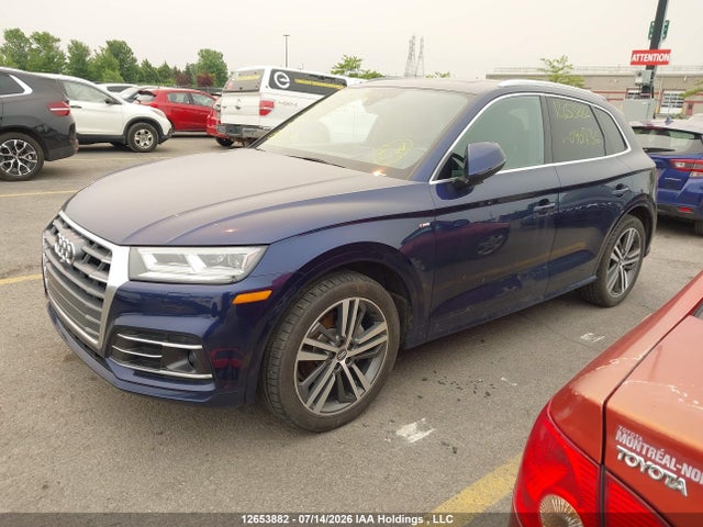 12653882 :رقم المزاد ، WA1FNAFY4J2090736 vin ، 2018 Audi Q5 2.0t Technik مزاد بيع