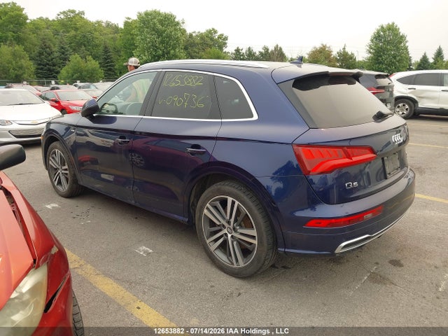 12653882 :رقم المزاد ، WA1FNAFY4J2090736 vin ، 2018 Audi Q5 2.0t Technik مزاد بيع