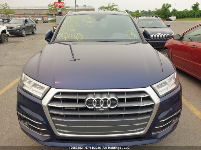 12653882 :رقم المزاد ، WA1FNAFY4J2090736 vin ، 2018 Audi Q5 2.0t Technik مزاد بيع