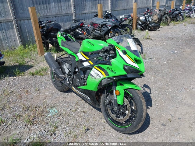 12653909 :رقم المزاد ، JKBZXJJ19SA025286 vin ، 2025 Kawasaki Zx636 K مزاد بيع