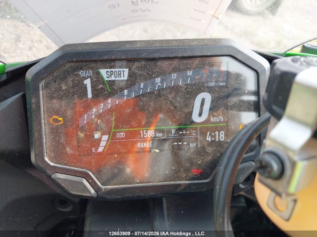 Aukcja sprzedaży 2025 Kawasaki Zx636 K, vin: JKBZXJJ19SA025286, numer aukcji: 12653909