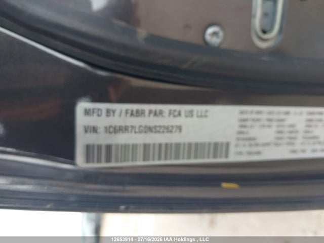 RAM 1500 Classic Slt 2022 1C6RR7LG0NS226279 Image 9