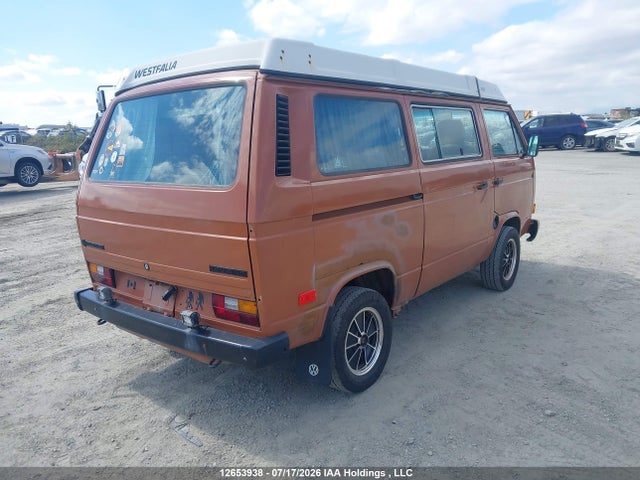 Aukcja sprzedaży 1984 Volkswagen Vanagon Campmobile, vin: WV2ZB0256EH034495, numer aukcji: 12653938