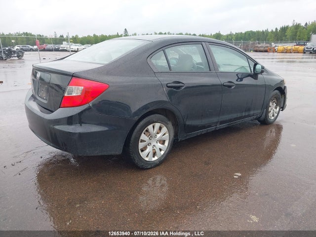 2012 Honda Civic Lx მანქანა იყიდება აუქციონზე, vin: 2HGFB2F48CH105946, აუქციონის ნომერი: 12653940