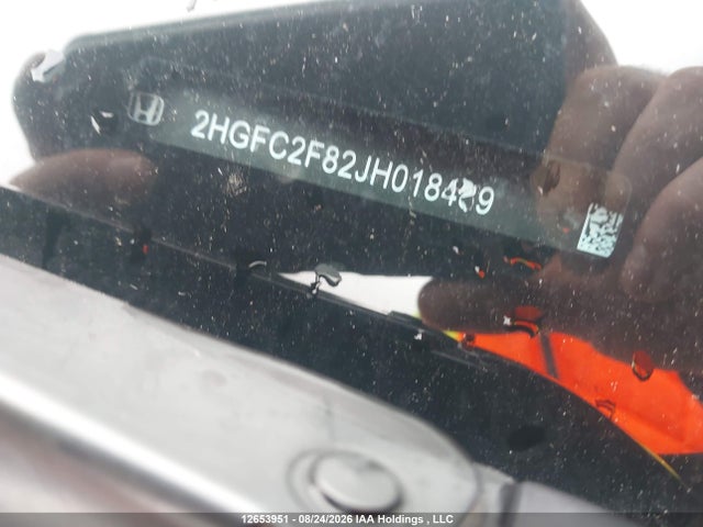 Honda CIVIC EX 2018 2HGFC2F82JH018489 Image 18
