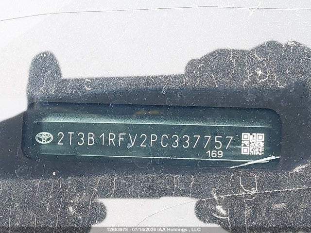Продаж на аукціоні авто 2023 Toyota Rav4 Le, vin: 2T3B1RFV2PC337757, номер лоту: 12653978