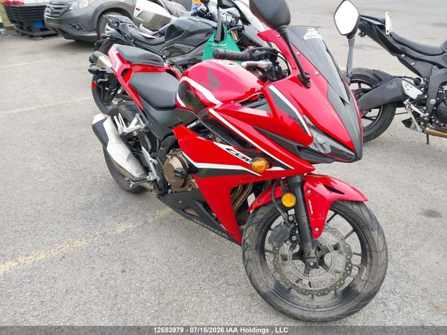 12653979 :رقم المزاد ، MLHPC4429J5500104 vin ، 2018 Honda Cbr500 Ra-abs مزاد بيع