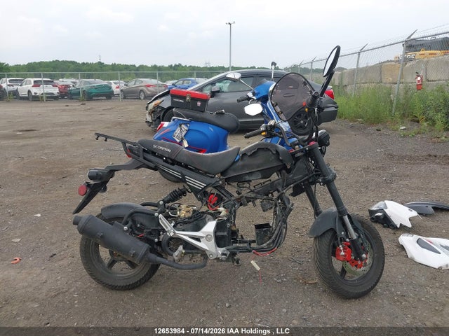 12653984 :رقم المزاد ، H0DTABFG2RX067387 vin ، 2024 Scooter Scooter مزاد بيع