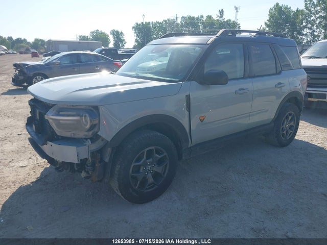 Продажа на аукционе авто 2021 Ford Bronco Sport Badlands, vin: 3FMCR9D96MRA29309, номер лота: 12653985