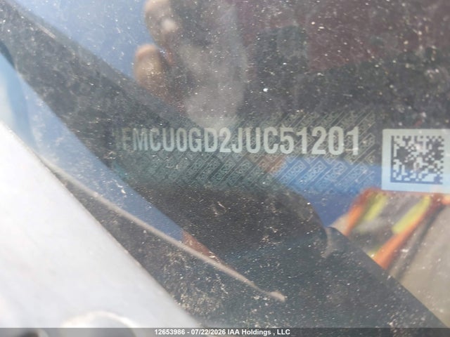 Продаж на аукціоні авто 2018 Ford Escape Se, vin: 1FMCU0GD2JUC51201, номер лоту: 12653986
