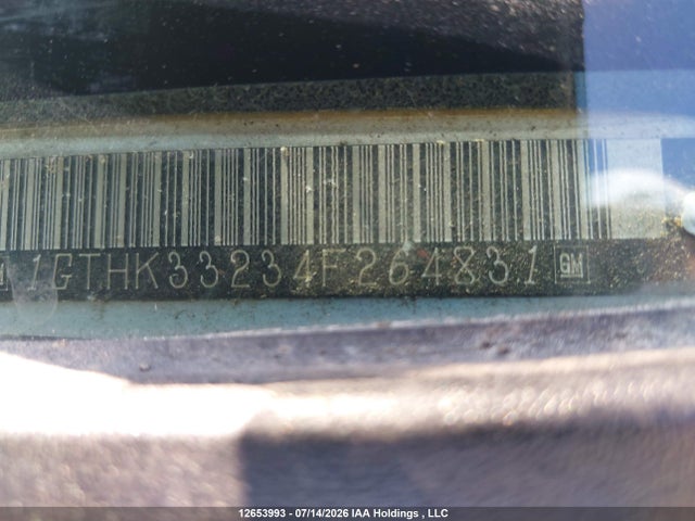 2004 Gmc Sierra 3500 მანქანა იყიდება აუქციონზე, vin: 1GTHK33234F264831, აუქციონის ნომერი: 12653993