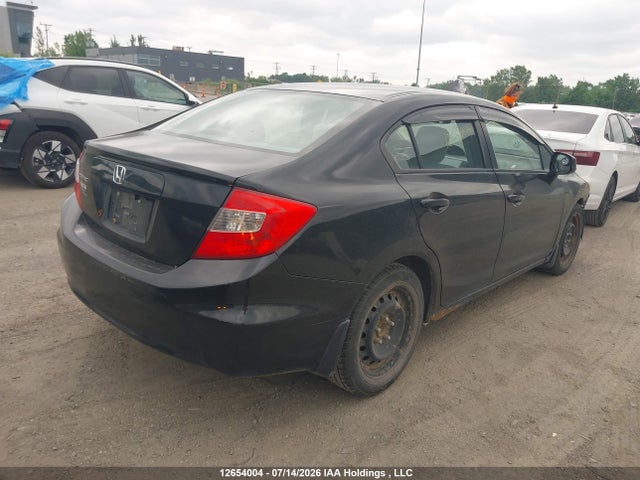 Продаж на аукціоні авто 2012 Honda Civic Lx, vin: 2HGFB2F56CH043374, номер лоту: 12654004