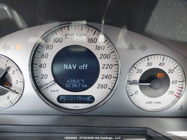 2007 Mercedes-benz E 350 4matic მანქანა იყიდება აუქციონზე, vin: WDBUF87X27X213100, აუქციონის ნომერი: 12654005