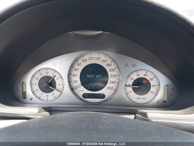 2007 Mercedes-benz E 350 4matic მანქანა იყიდება აუქციონზე, vin: WDBUF87X27X213100, აუქციონის ნომერი: 12654005