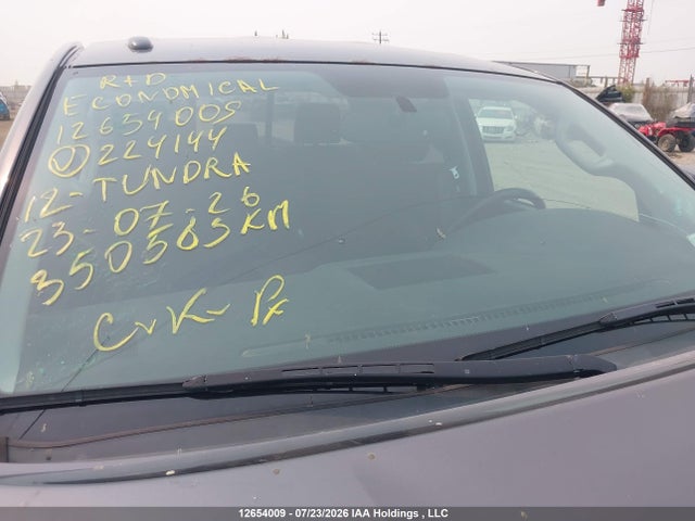 Aukcja sprzedaży 2012 Toyota Tundra Sr5 5.7l V8, vin: 5TFUY5F19CX224144, numer aukcji: 12654009