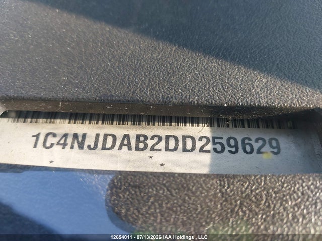 Продажа на аукционе авто 2013 Jeep Compass Sport/north, vin: 1C4NJDAB2DD259629, номер лота: 12654011