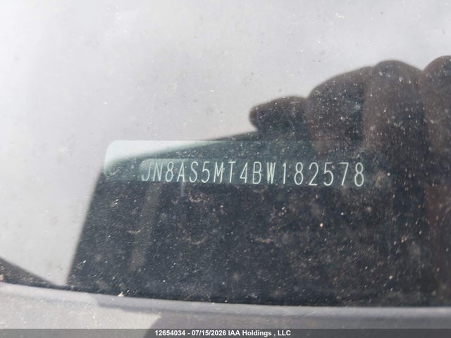 Aukcja sprzedaży 2011 Nissan Rogue Sv, vin: JN8AS5MT4BW182578, numer aukcji: 12654034