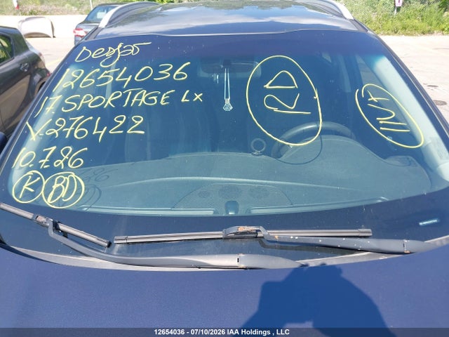 12654036 :رقم المزاد ، KNDPMCAC0H7276422 vin ، 2017 Kia Sportage Lx مزاد بيع