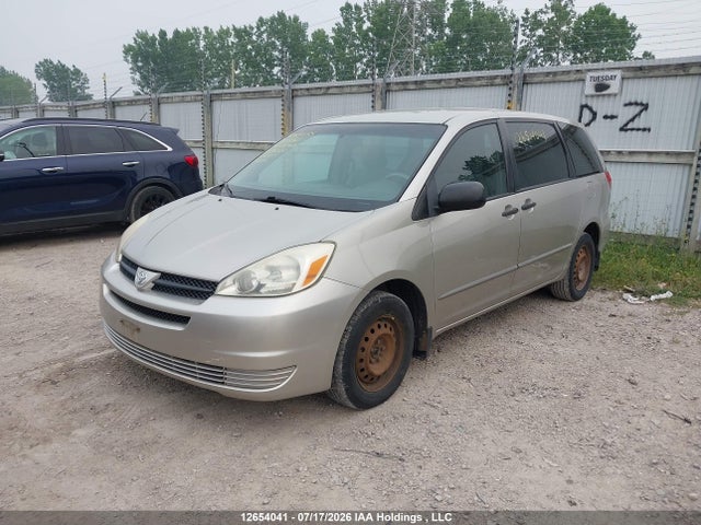 2004 Toyota Sienna Ce მანქანა იყიდება აუქციონზე, vin: 5TDZA29C74S208523, აუქციონის ნომერი: 12654041