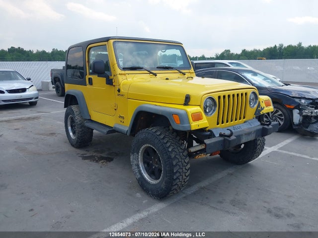 2006 Jeep Wrangler / Tj Sport მანქანა იყიდება აუქციონზე, vin: 1J4FA49S66P721677, აუქციონის ნომერი: 12654073
