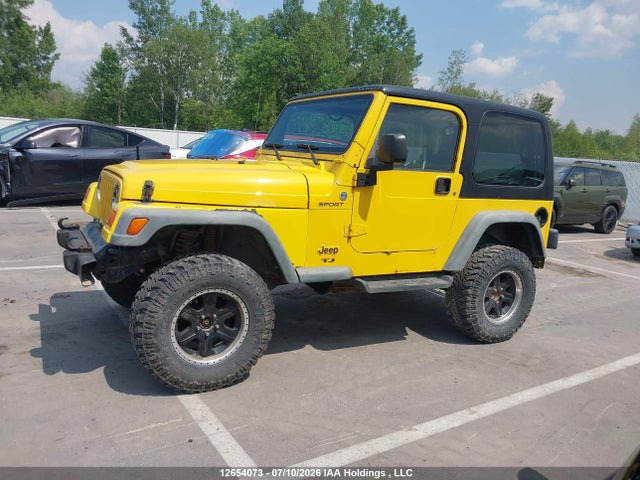 2006 Jeep Wrangler / Tj Sport მანქანა იყიდება აუქციონზე, vin: 1J4FA49S66P721677, აუქციონის ნომერი: 12654073