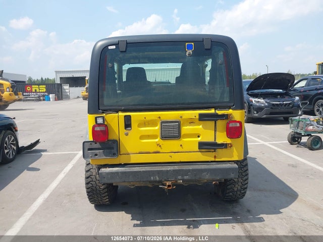2006 Jeep Wrangler / Tj Sport მანქანა იყიდება აუქციონზე, vin: 1J4FA49S66P721677, აუქციონის ნომერი: 12654073