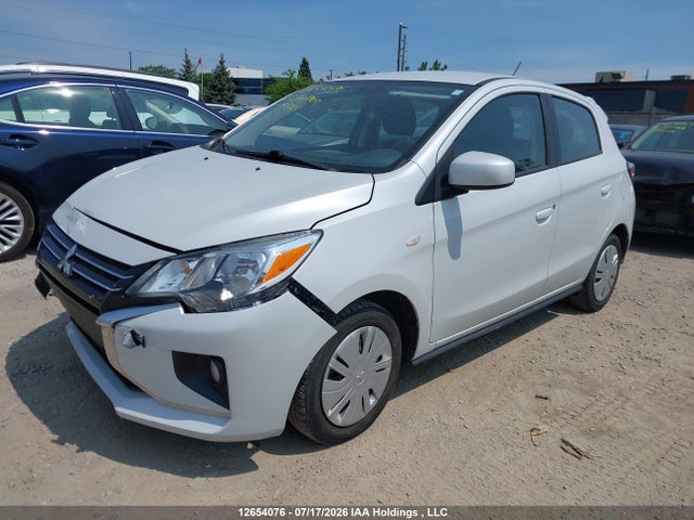 12654076 :رقم المزاد ، ML32AUHJ9NH005283 vin ، 2022 Mitsubishi Mirage Carbon Edition/es/se مزاد بيع
