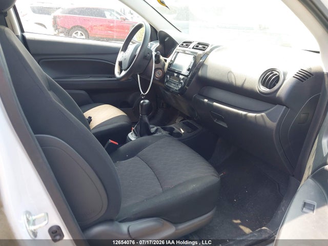 12654076 :رقم المزاد ، ML32AUHJ9NH005283 vin ، 2022 Mitsubishi Mirage Carbon Edition/es/se مزاد بيع
