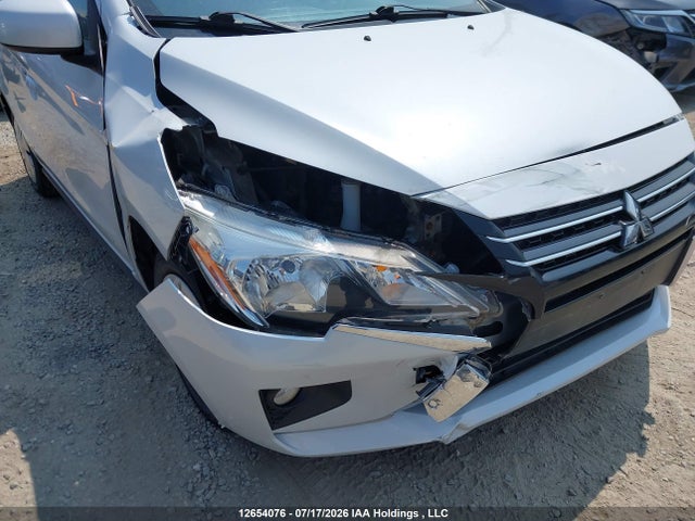 12654076 :رقم المزاد ، ML32AUHJ9NH005283 vin ، 2022 Mitsubishi Mirage Carbon Edition/es/se مزاد بيع